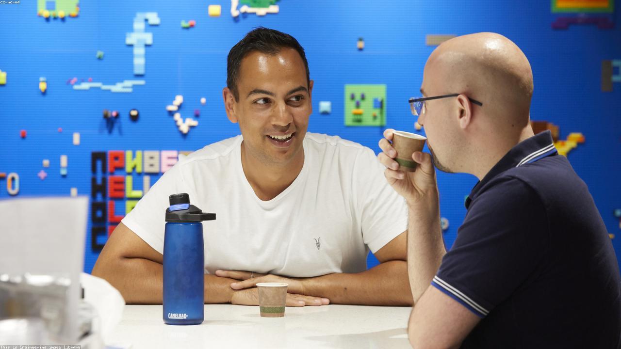 Business team using AI in daily operations