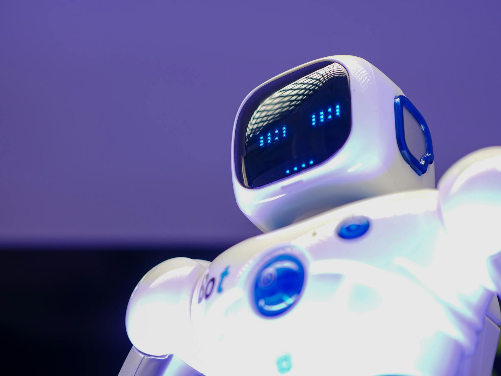 Close-up of a purple robot representing AI coding tools that generate insecure Supabase configurations by default